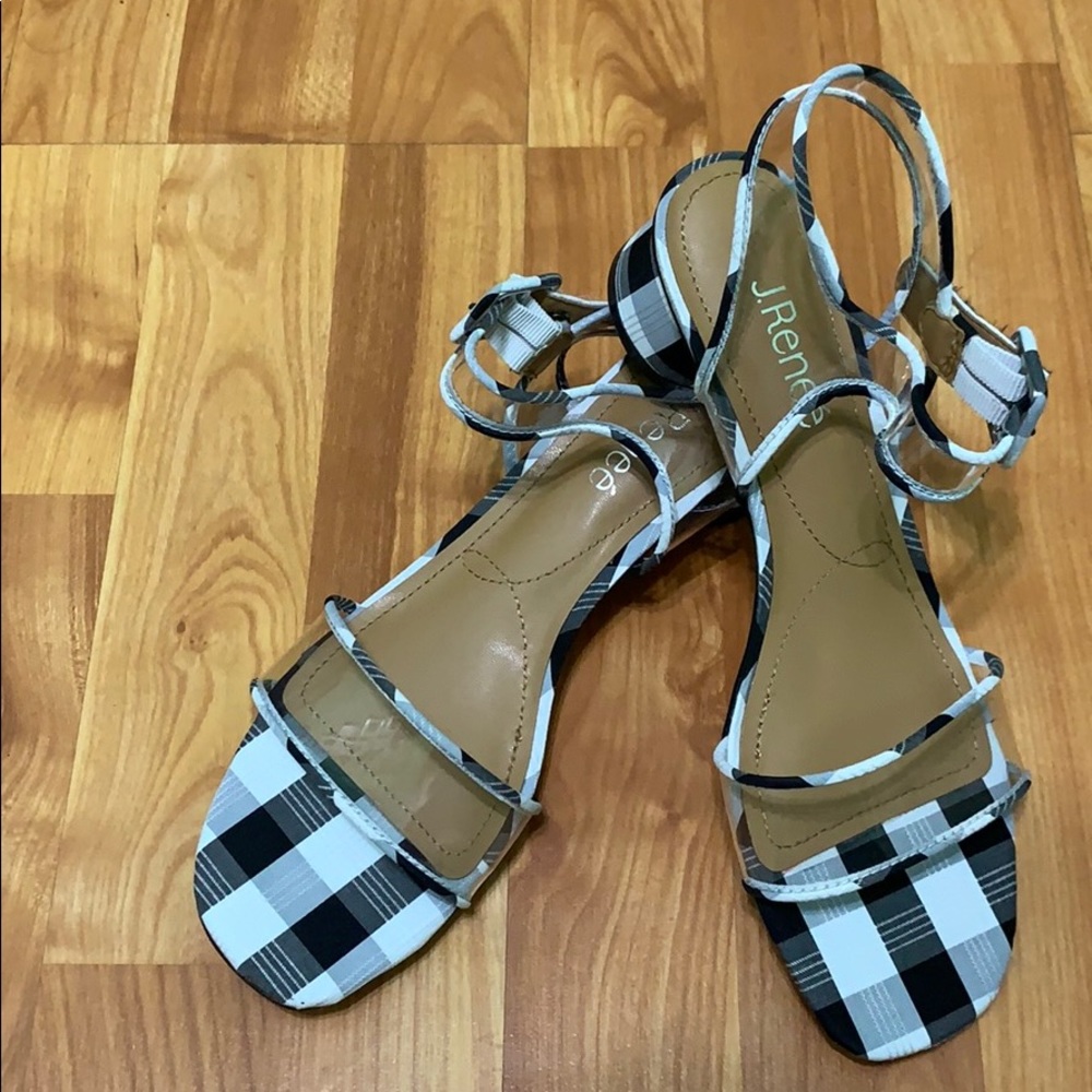 Womens Plaid Summer Sandal
